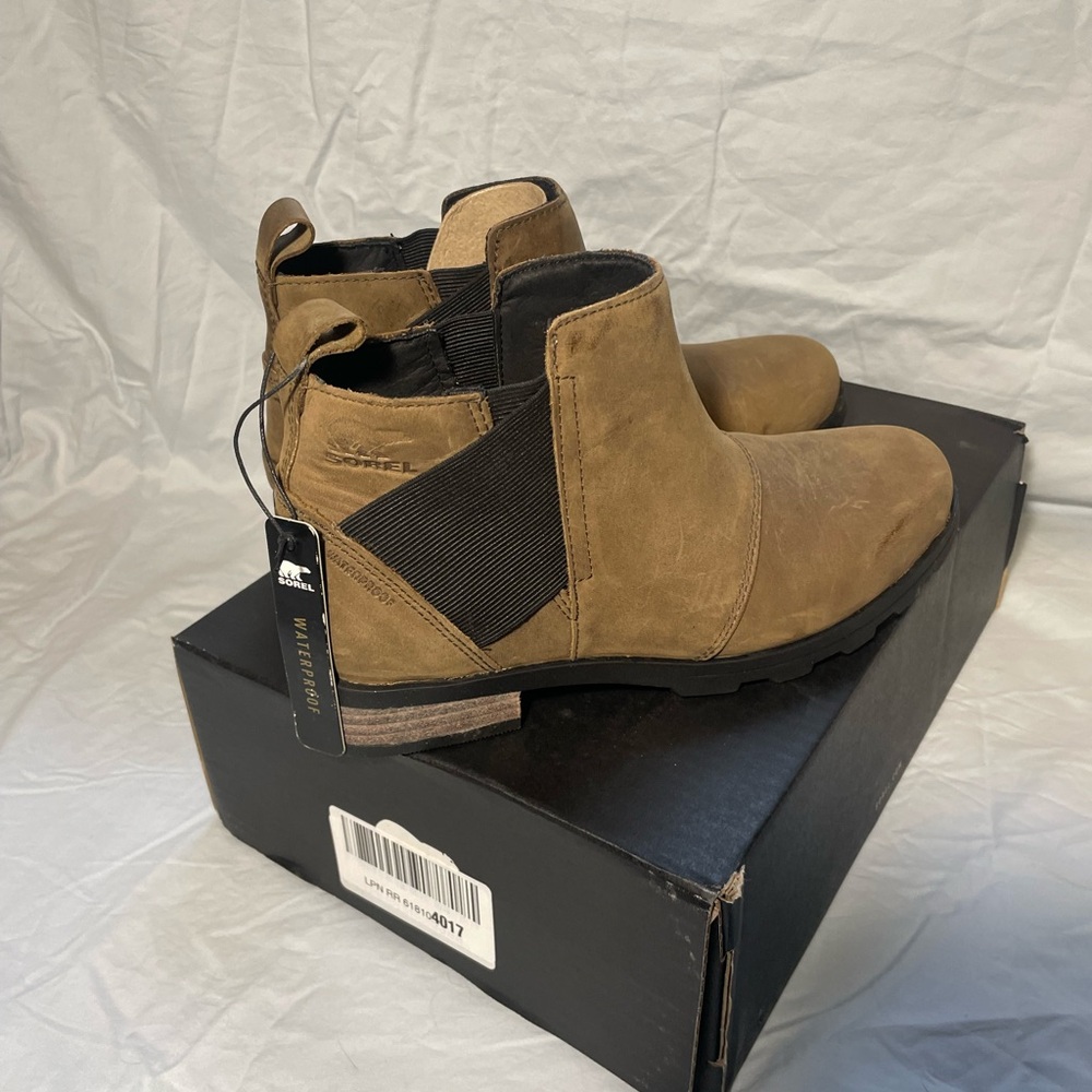 Women’s Sorel Emelie Chelsea Boot Size 7.5 Major Black